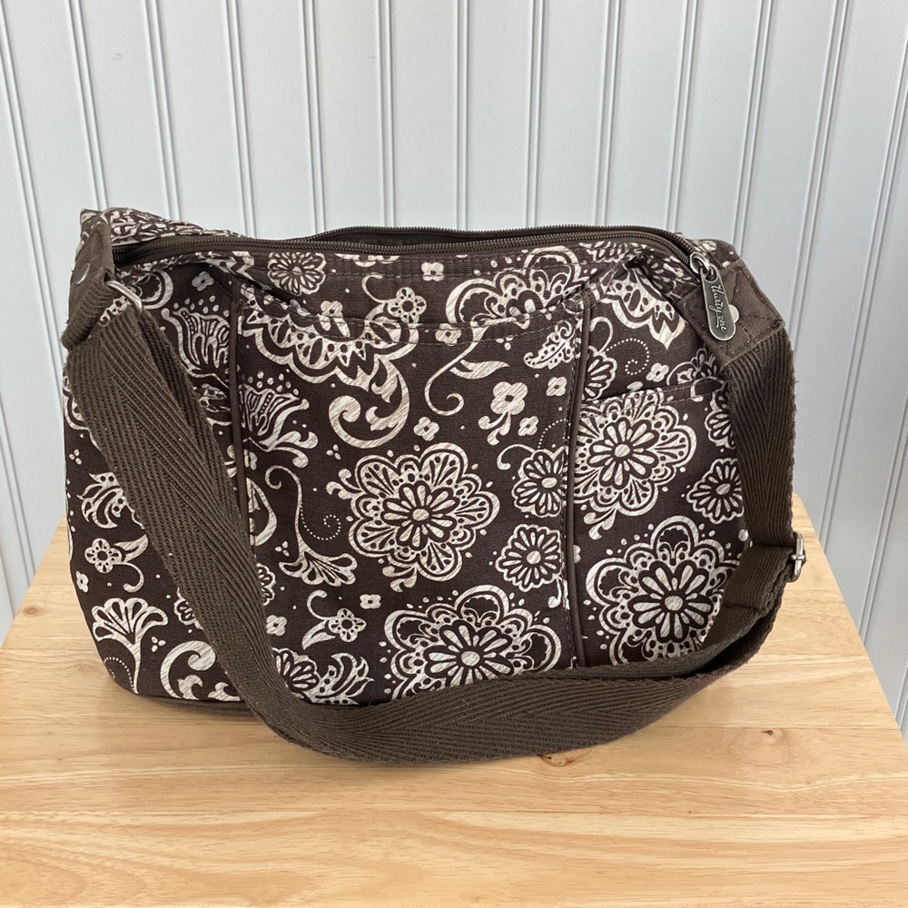 Thirty-One Brown Patterned Bag